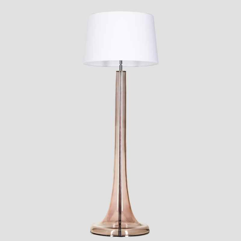 Zurich Transparent Copper Floor Lamp