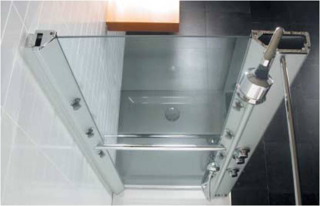 Logic / Active Integrated Shower Enclosure 80x80cm