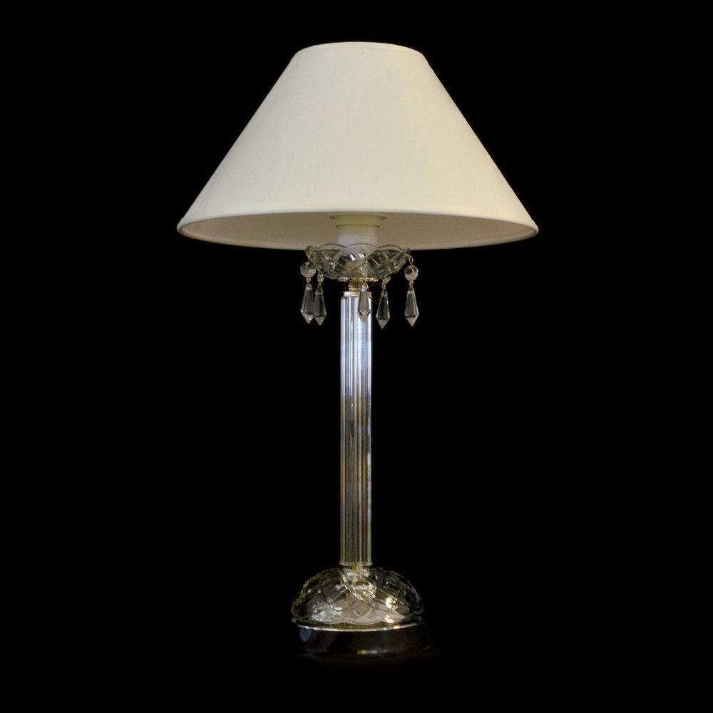 Bonton 1 Silver + Organza Shade