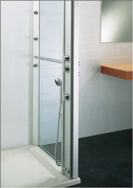 Logic / Active Integrated Shower Enclosure 80x80cm