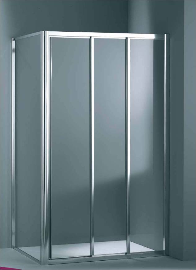 Playfour Reversible Sliding Door 3 Panels (1 Fixed, 2 Movable) (109-115cm Extension)